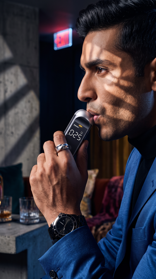 Portable breathalyzer Test - Rechargeable