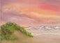 A hand-painted oil painting on canvas board, this work captures the luminous glow of the amber horizon as twilight settles across the landscape. The artist’s brushwork layers warm amber tones with subtle gradients, evoking both serenity and expansiveness. The composition invites the viewer into a moment of stillness, where light and atmosphere converge in harmony. Measuring 25 x 30, the piece offers an intimate scale that draws attention to its detail while remaining versatile for display.