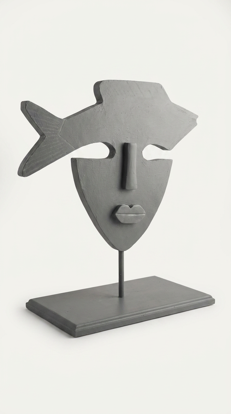 This unique wooden art piece is a true statement of individuality, designed to accentuate and elevate any living space.