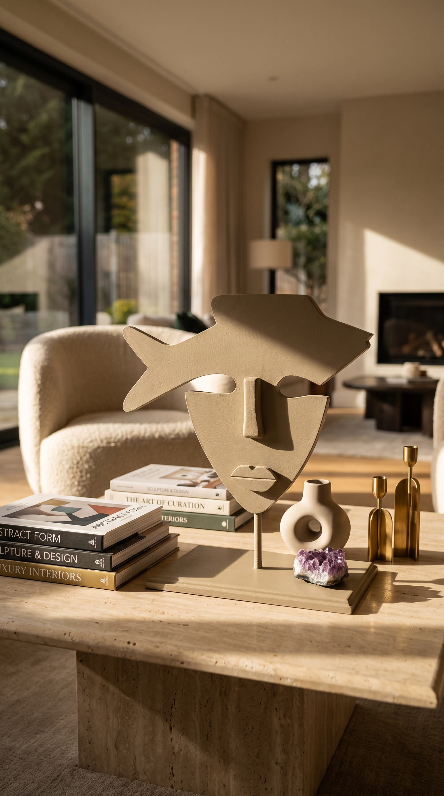 This unique wooden art piece is a true statement of individuality, designed to accentuate and elevate any living space.