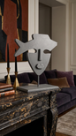 This unique wooden art piece is a true statement of individuality, designed to accentuate and elevate any living space.