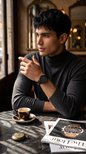 Men's Leatherette Watch