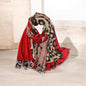 Elegant Leopard Print Scarf