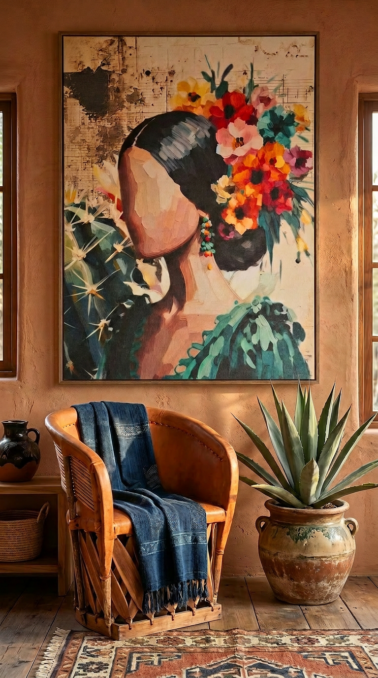Canvas Art - Mexican Muse