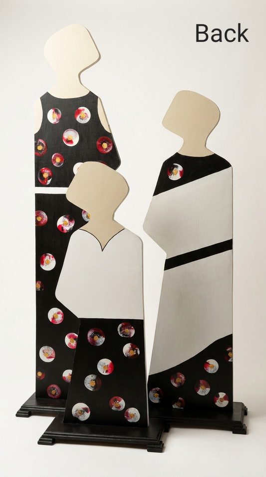 The Sisterhood - Musical Floral Wood Craft
