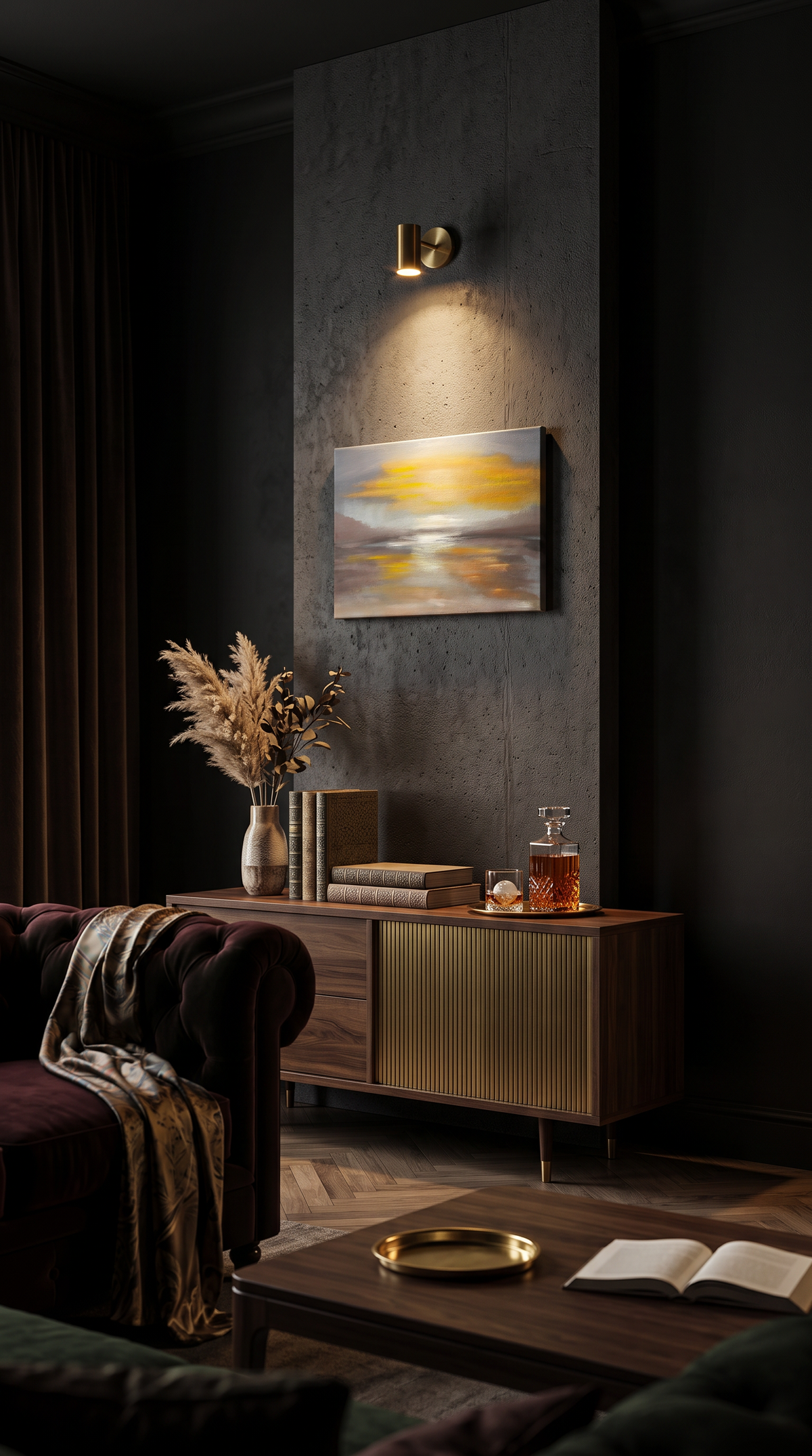 Resting Light - Acrylic Painting