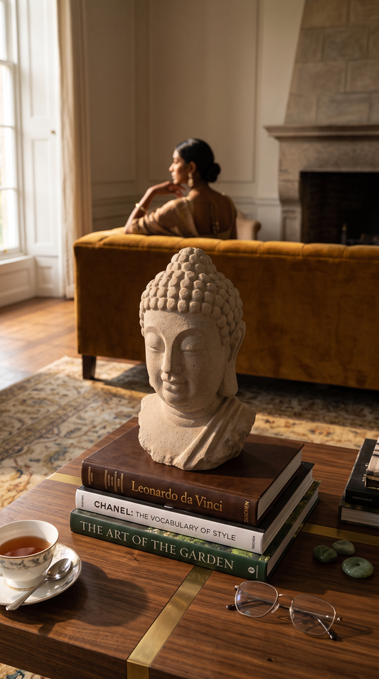 Medium Sandstone Budha Bust