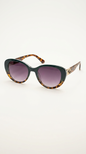 Tortoise Shell Cat Eye Sunglasses