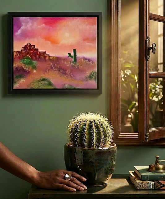 Tranquil Dusk - Oil Painting